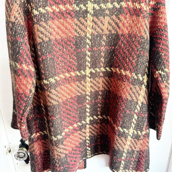 Soft Surroundings Collared Open Cardigan Coat Jacket Sweater Knit Long Sleeves S - Picture 13 of 13